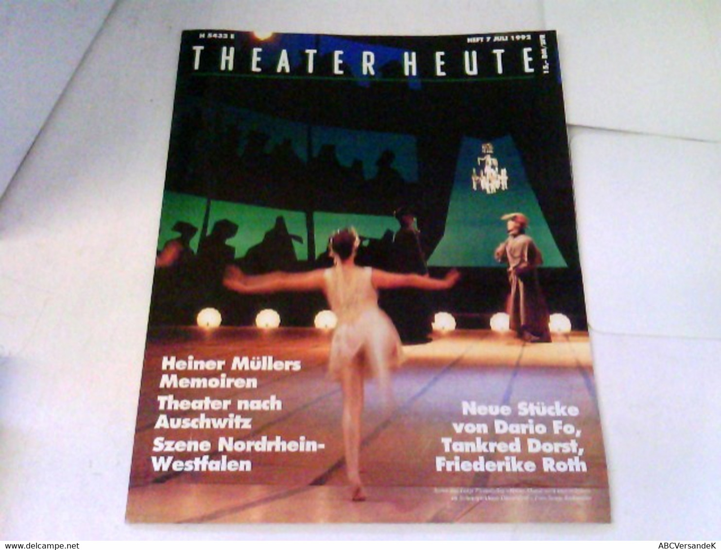 THEATER HEUTE 1992 Heft 07 - Theater & Dans