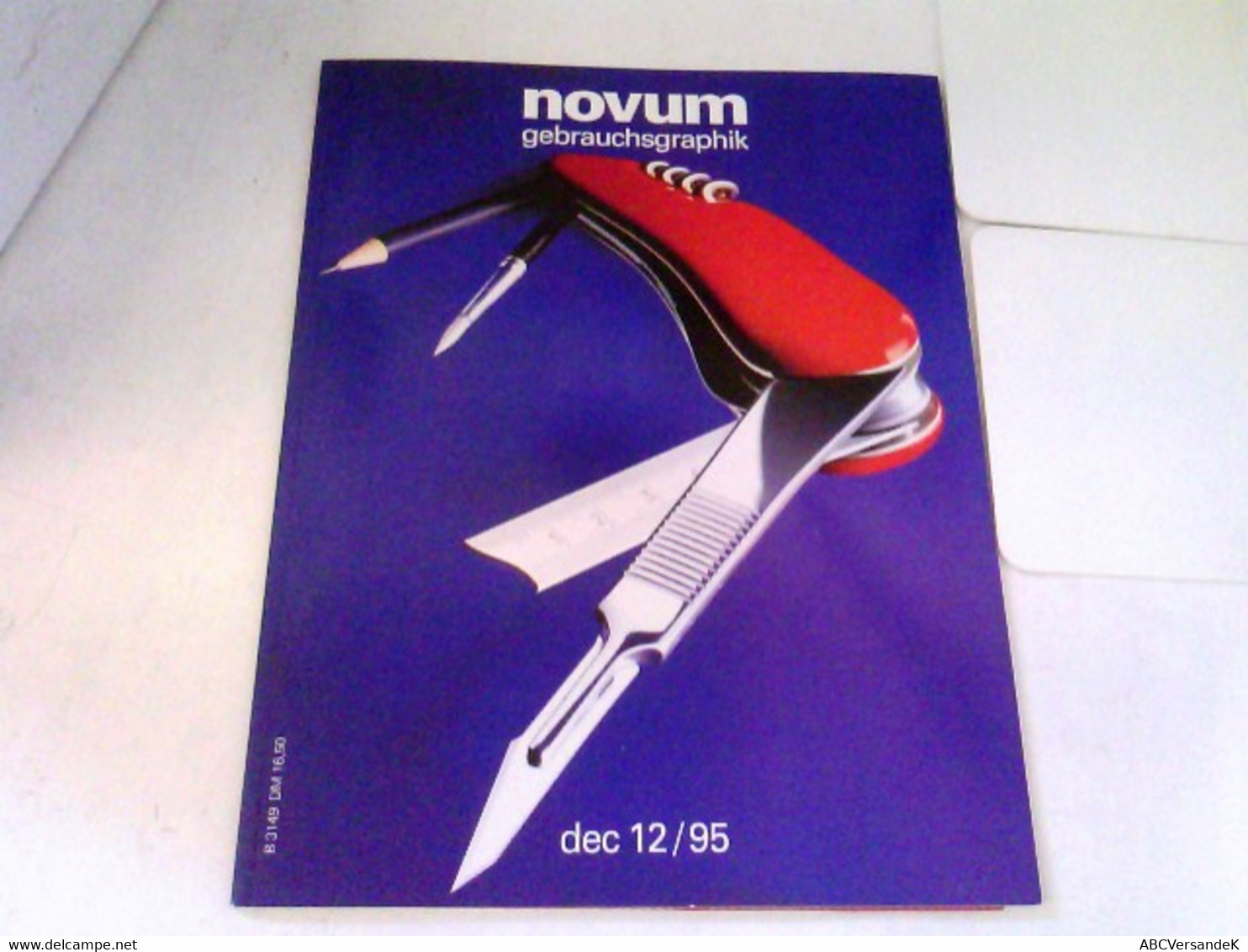 Novum Gebrauchsgraphik 12/1995 - Sonstige & Ohne Zuordnung