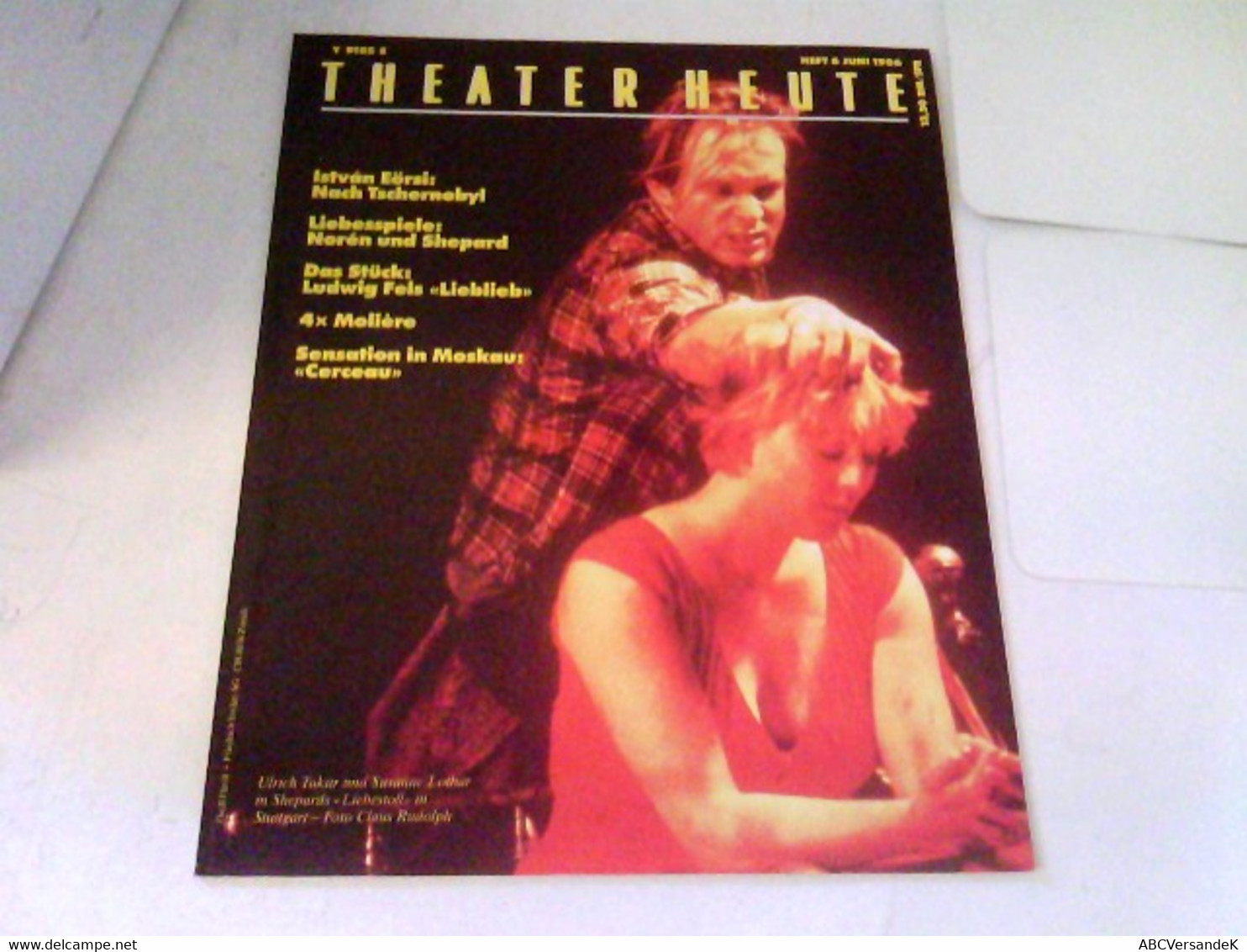 THEATER HEUTE 1986 Heft 06 - Teatro & Danza