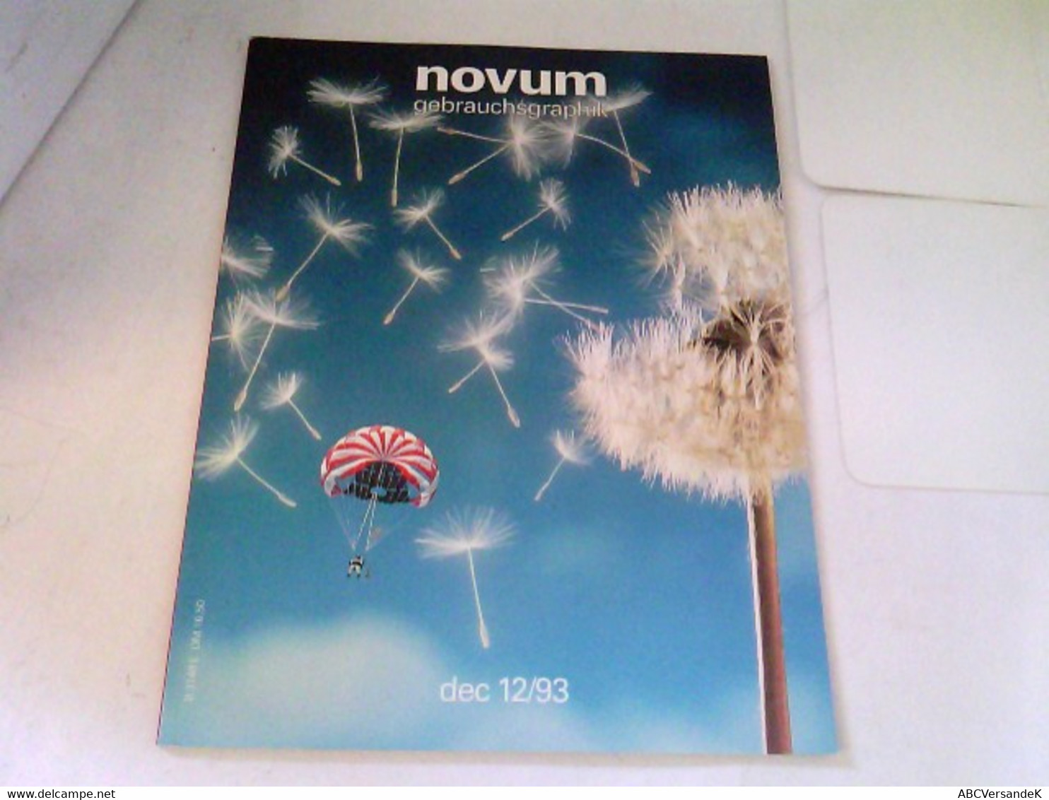 Novum Gebrauchsgraphik 12/1993 - Sonstige & Ohne Zuordnung