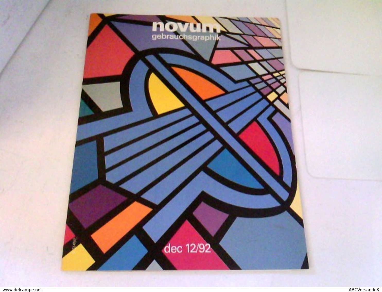 Novum Gebrauchsgraphik 12/1992 - Altri & Non Classificati