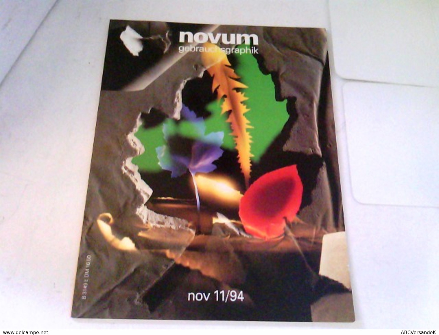 Novum Gebrauchsgraphik 11/1994 - Sonstige & Ohne Zuordnung