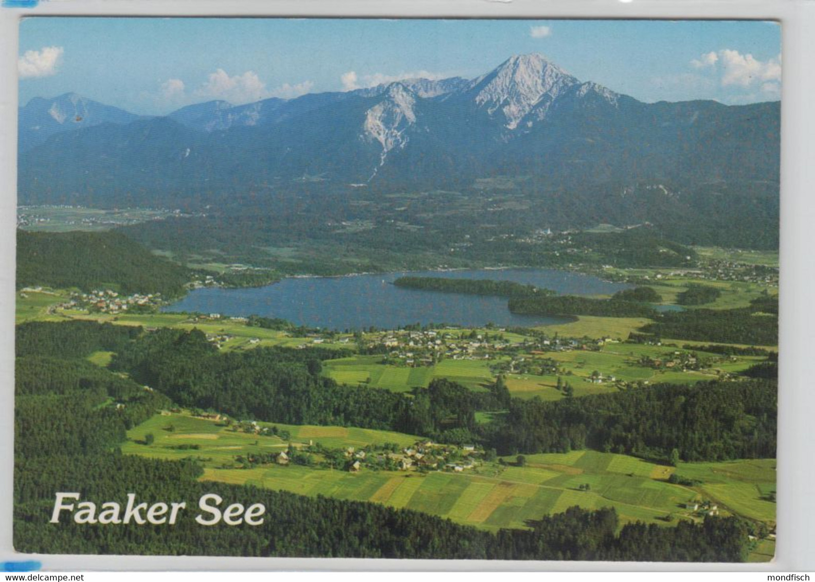 Faaker See - Luftbild - Faakersee-Orte