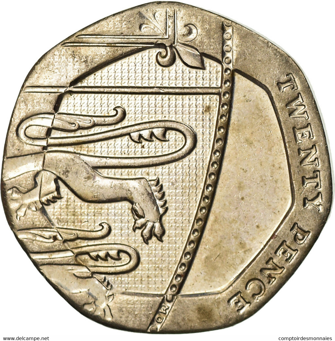 Monnaie, Grande-Bretagne, Elizabeth II, 20 Pence, 2012, TTB, Copper-nickel - 20 Pence
