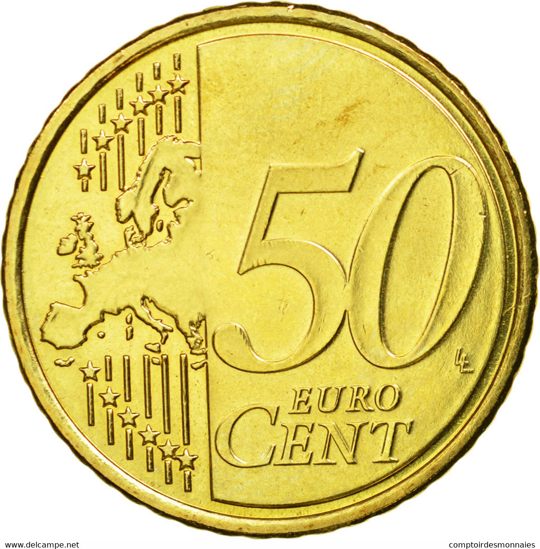 Chypre, 50 Euro Cent, 2008, SUP, Laiton, KM:83 - Zypern