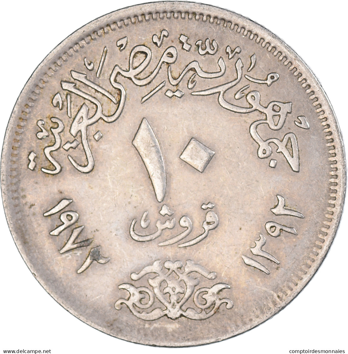 Monnaie, Égypte, 10 Piastres, 1976 - Egypt