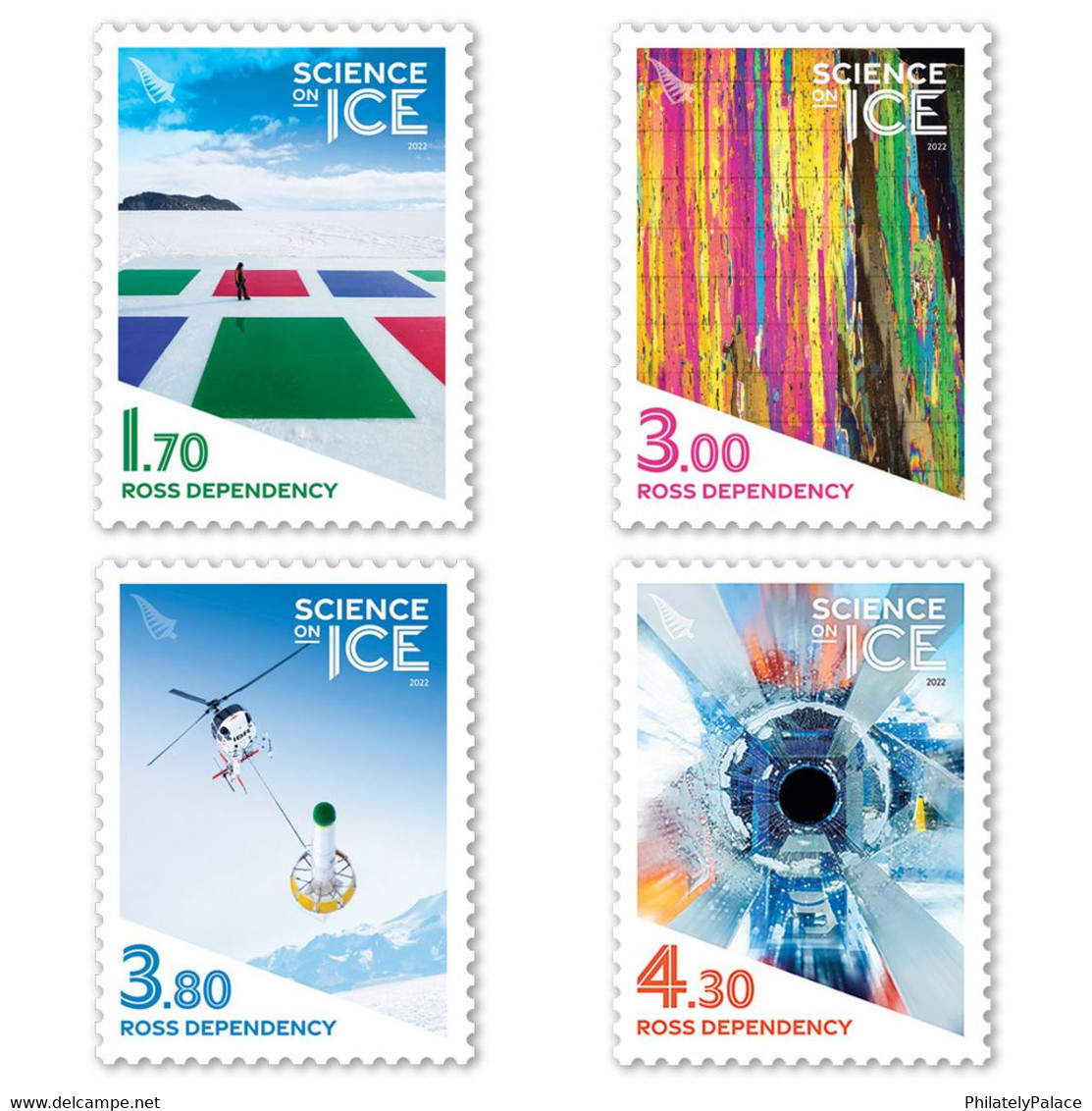 Ross Dependency 2022 ( New Zealand )- Science On Ice, Scientist Experiment, Research,Presentation Pack MNH (**) - Nuovi