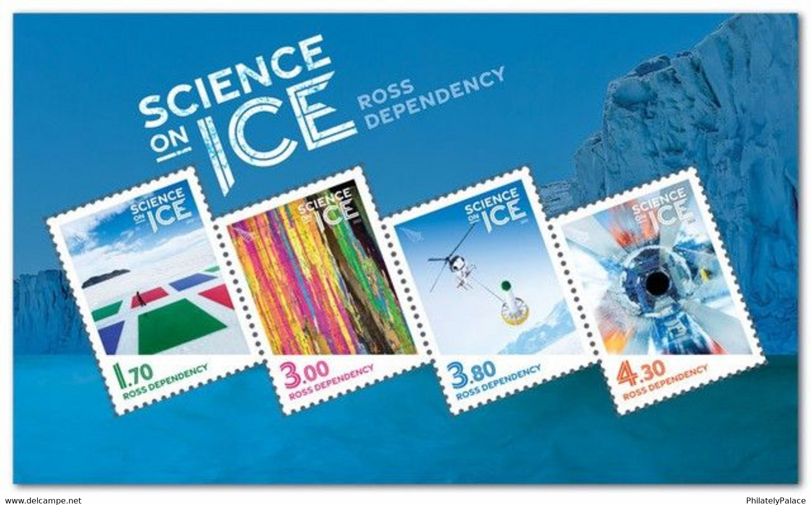 Ross Dependency 2022 ( New Zealand )- Science On Ice, Scientist Experiment, Research,Presentation Pack MNH (**) - Neufs