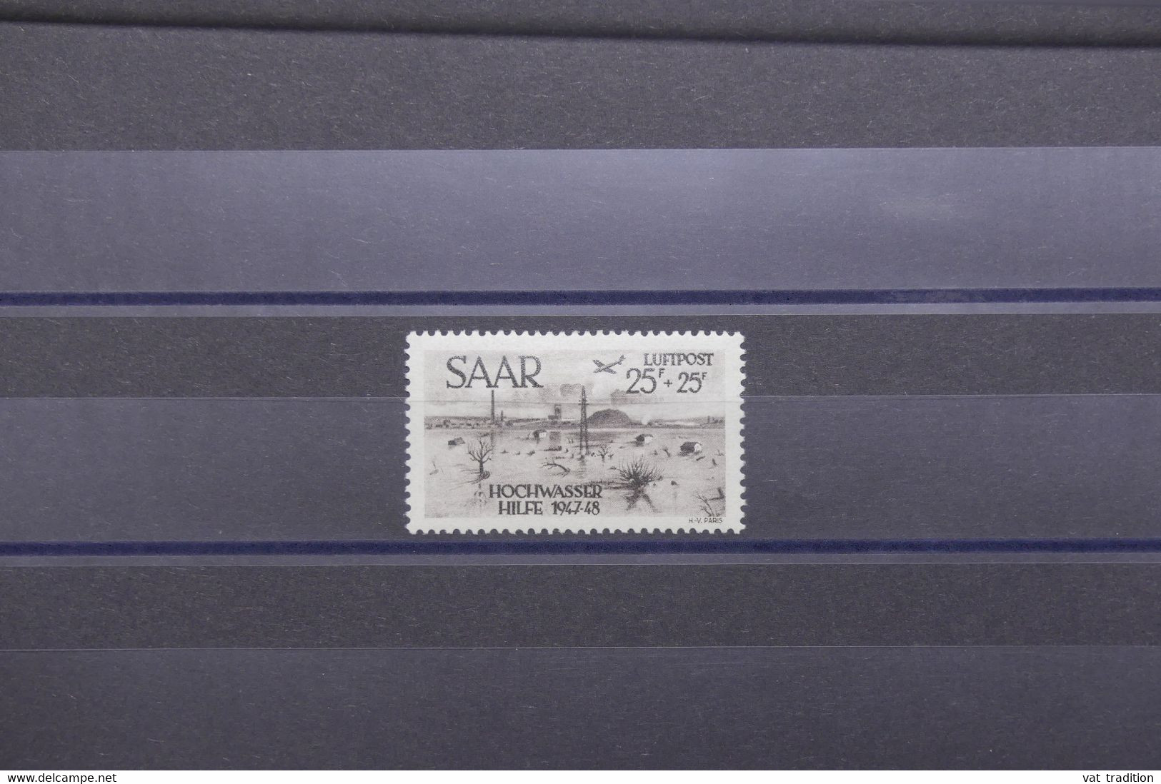 SARRE - Poste Aérienne 12 Neuf * - L 137499 - Airmail