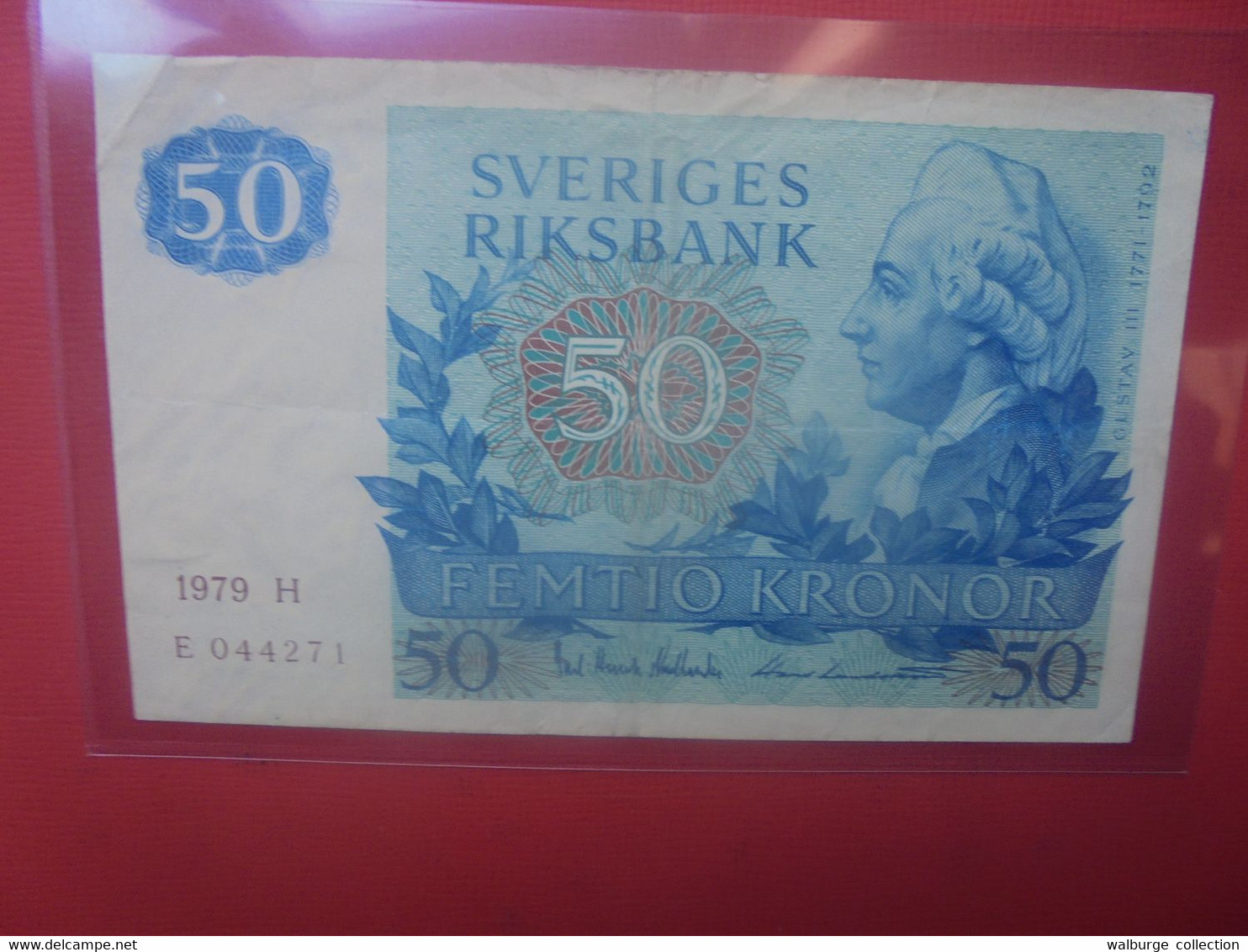 SUEDE 50 KRONOR 1979 Circuler (B.28) - Svezia