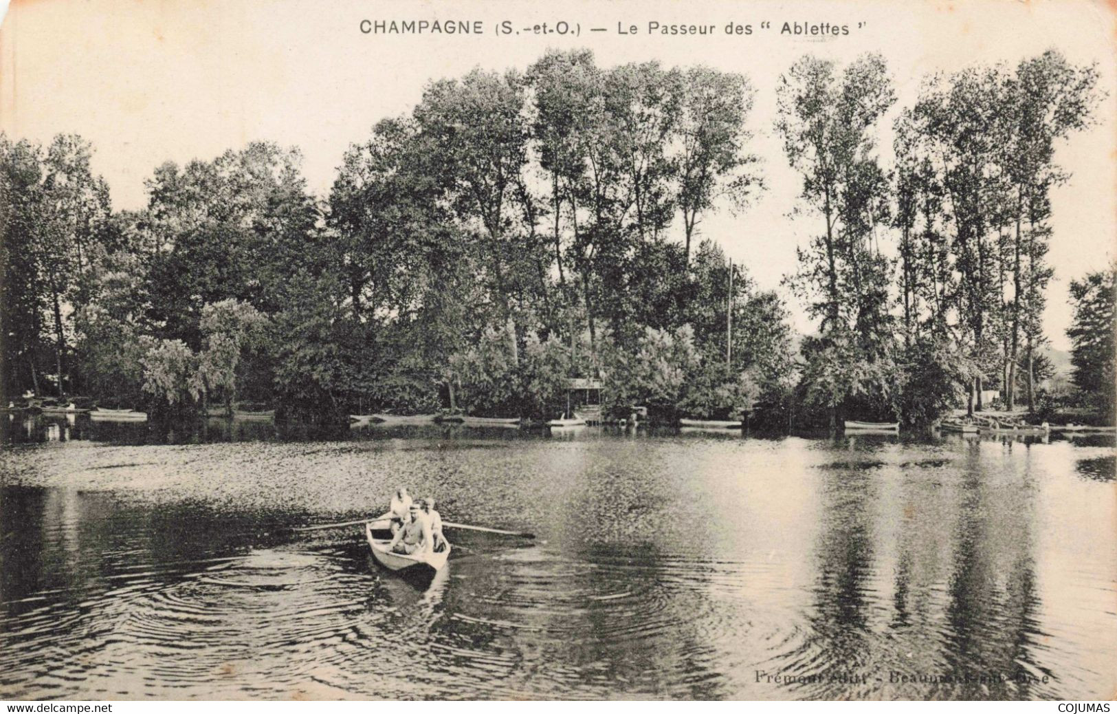 95 - CHAMPAGNE - S07050 - Le Passeur Des "Ablettes" - L1 - Champagne Sur Oise