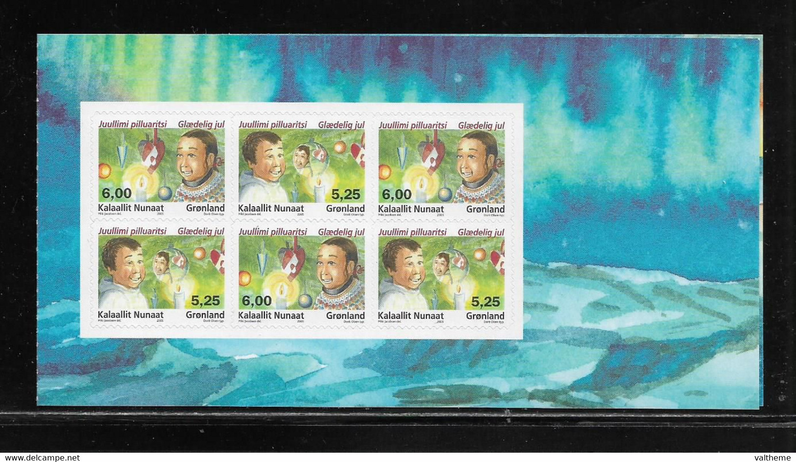 GROELAND  ( EUGRO - 351 )   2005  N° YVERT ET TELLIER  N°  C434  N** - Carnets