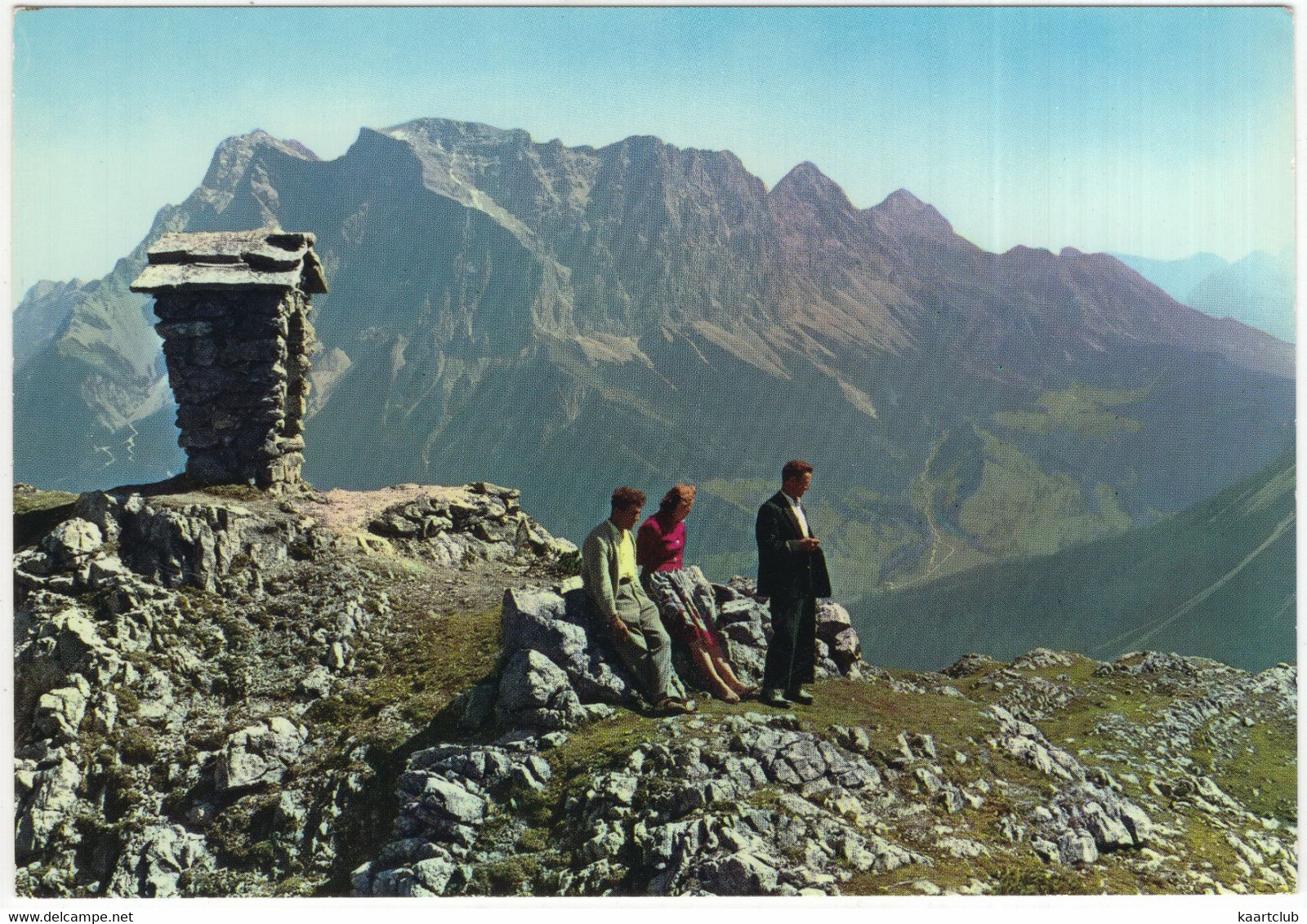 Am Grubigstein 2218 M Bei Lermoos I. Tirol - Blick Zur Zugspitze, 2963 M - (Österreich/Austria) - Lermoos