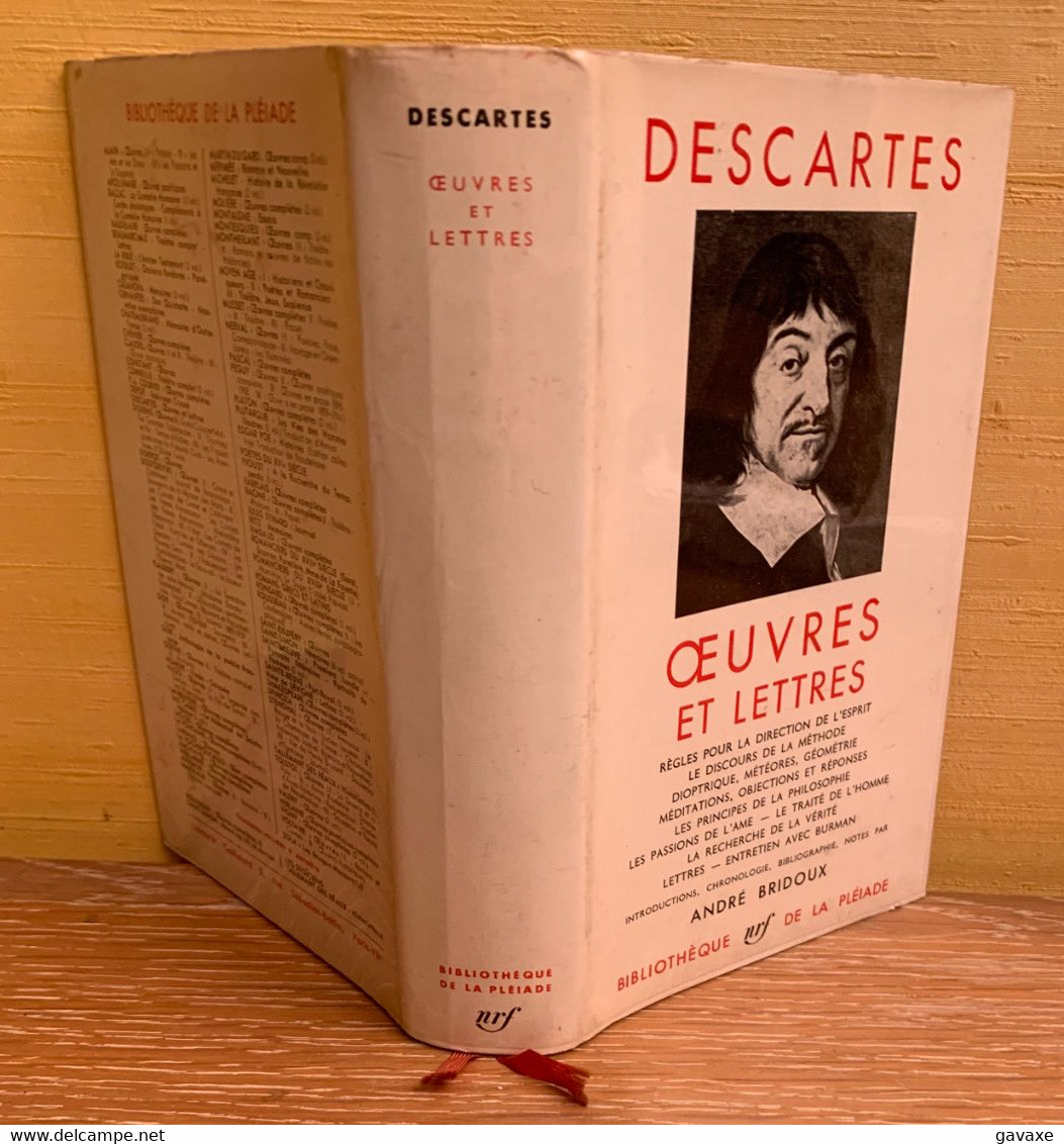 LA PLEIADE-DESCARTES-1958 - La Pleiade