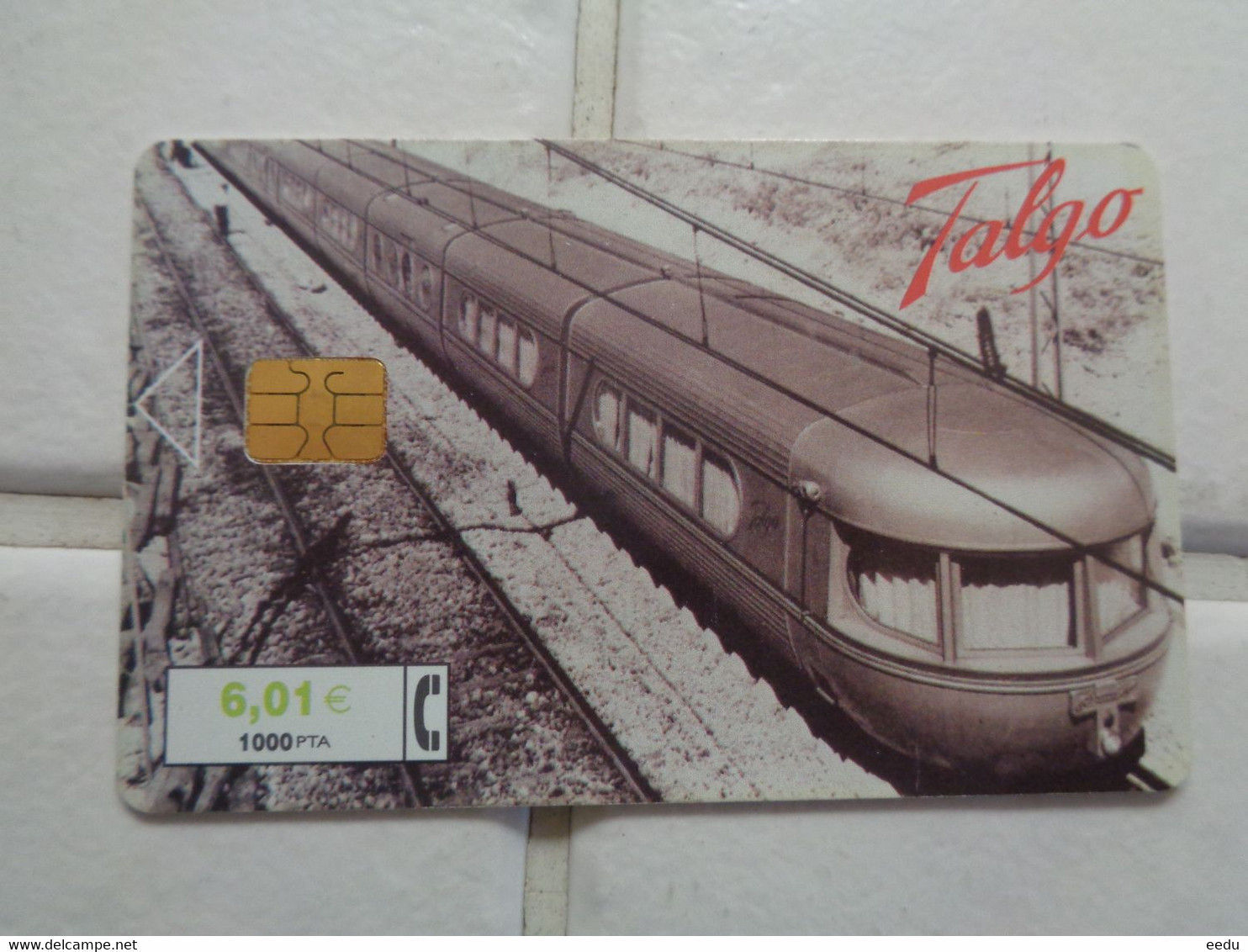 Spain Phonecard Train - Andere & Zonder Classificatie