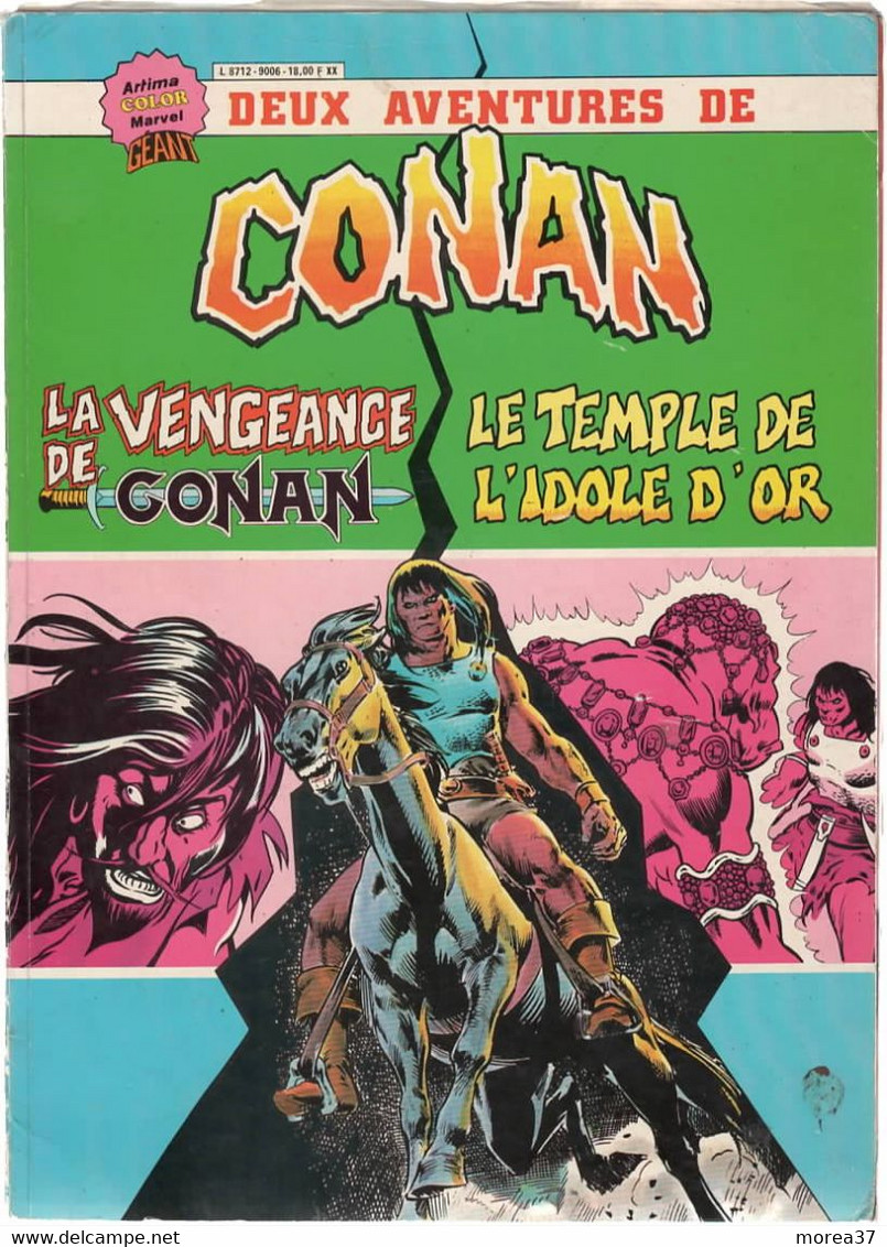 CONAN  La Vengeance De Conan  Le Temple De L'idole D'or - Conan