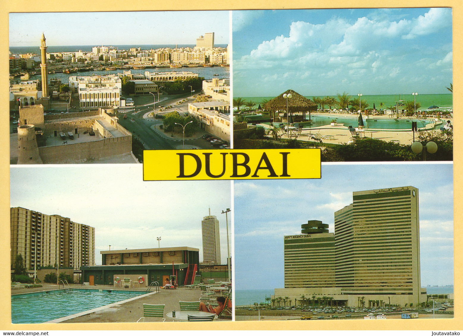 Dubai, United Arab Emirates/UAE/U.A.E. - Posted 1994 W Falcon Stamp - Verenigde Arabische Emiraten