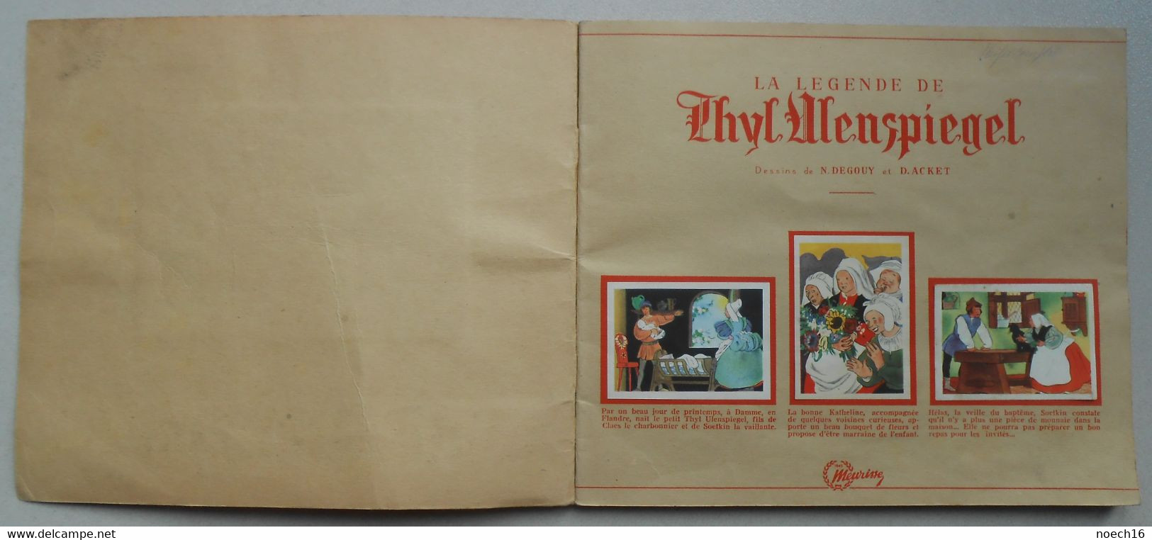 Album Chromos Complet - Meurisse - La Légende De Thyl Ulenspiegel - Albums & Catalogues
