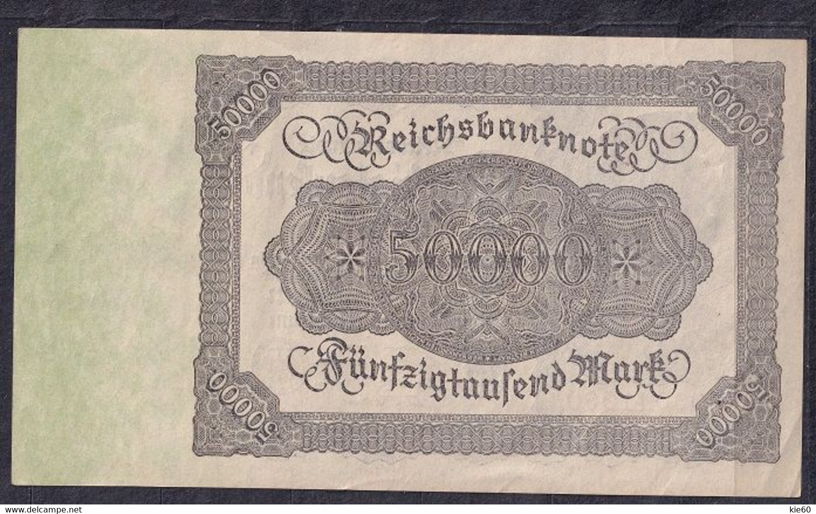 Germany - 1922 - 50 000 Mark  - S G .. P79a2, R79b.. VF - 50.000 Mark