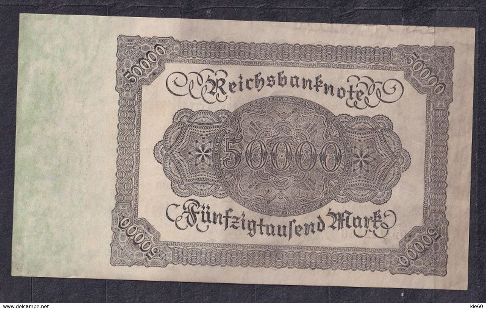 Germany - 1922 - 50 000 Mark  - S 9p .. P79a4, R79d.. VF - 50000 Mark