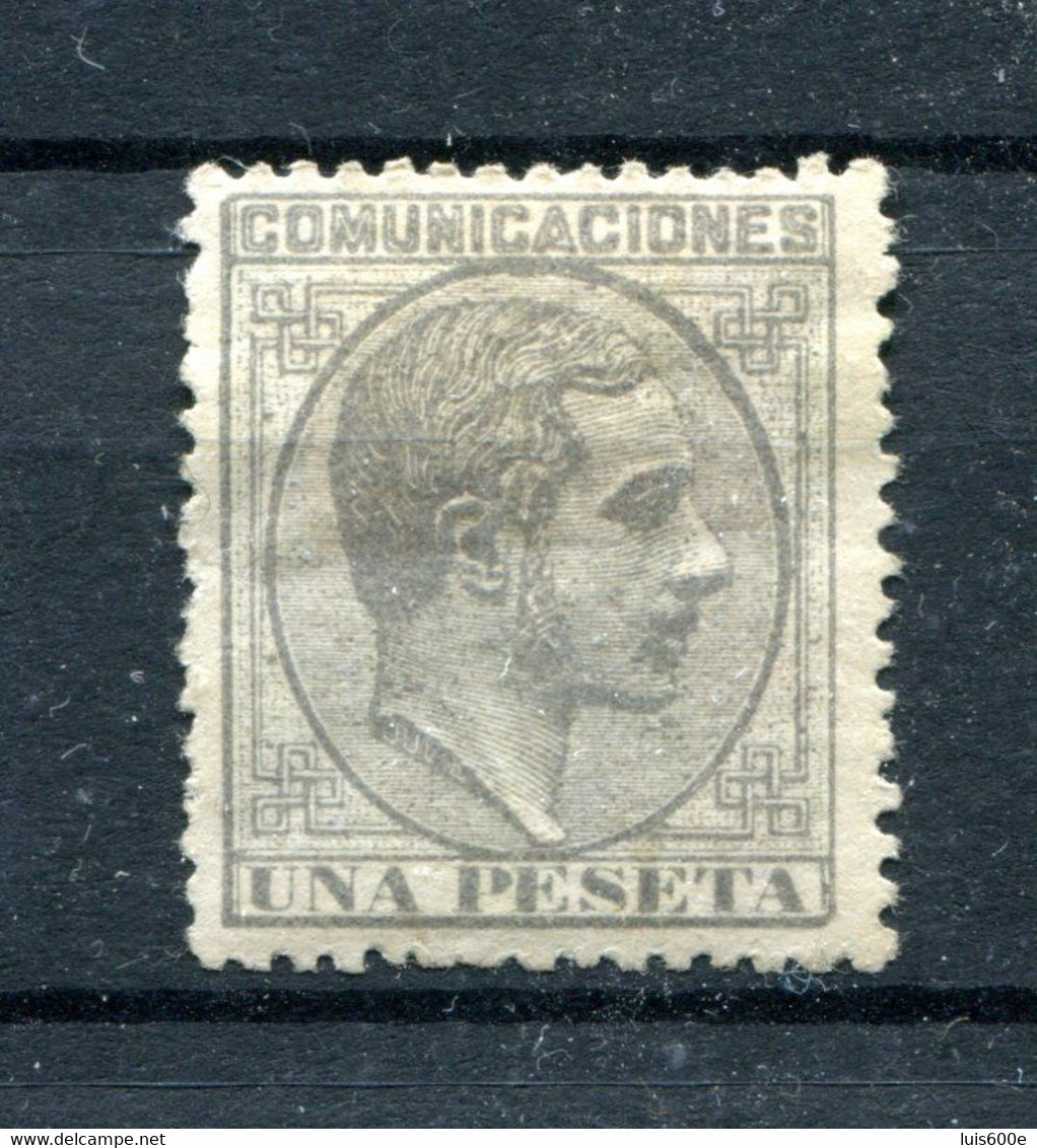 1878.ESPAÑA.EDIFIL 197*.NUEVO CON FIJASELLOS(MH).CATALOGO 112€ - Nuevos