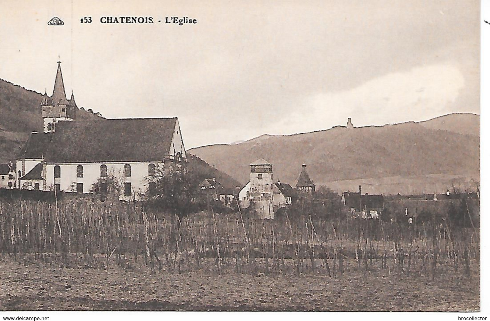 CHATENOIS ( 67 ) -  Eglise - Chatenois