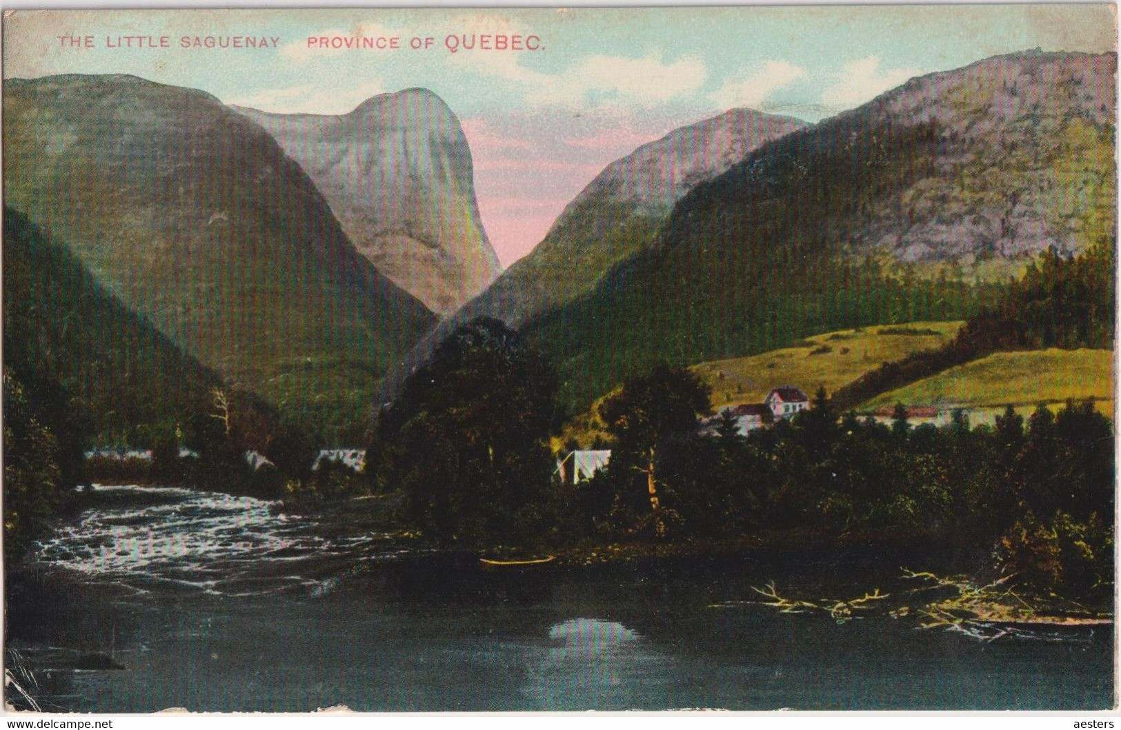The Little Saguenay 1912; Province Of Quebec - Circulated. - Saguenay