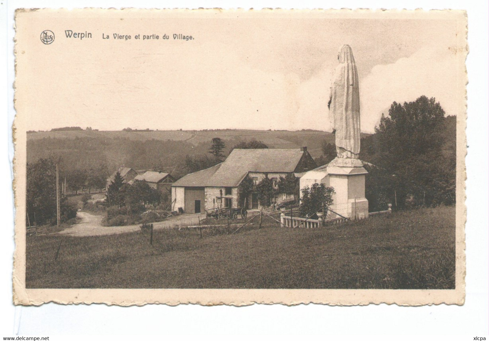 Werpin La Vierge Et Partie Du Village ( Hotton ) - Hotton