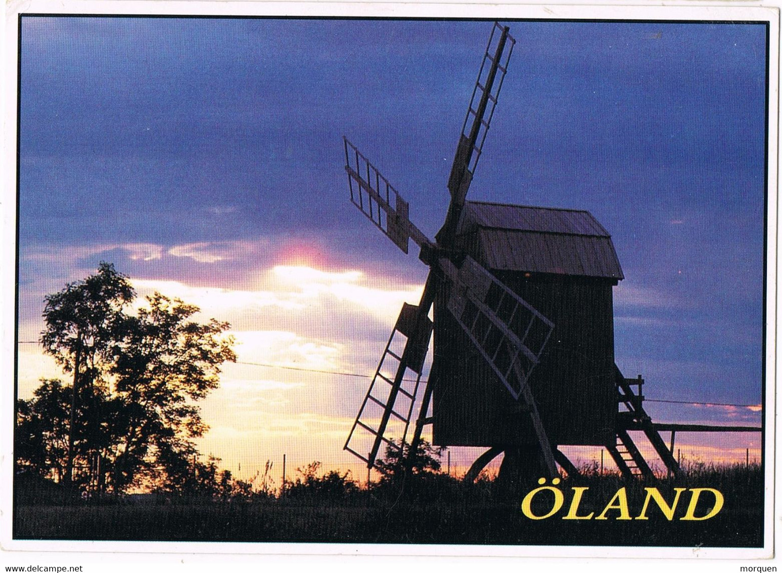 48352. Postal KALMAR (Sverige) 1992. Tema EUROPA To Germany. Vista Öland - Storia Postale