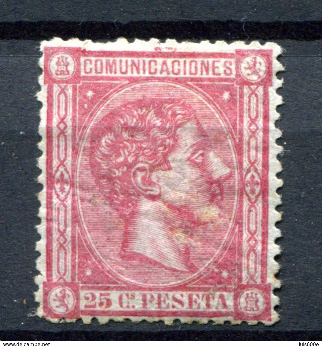 1875.ESPAÑA.EDIFIL 166*.NUEVO CON FIJASELLOS(MH).EXCELENTE CENTRAJE.CATALOGO 89€ - Unused Stamps