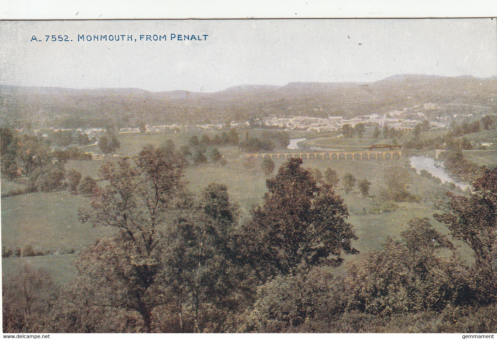 MONMOUTH  FROM PENAULT - Monmouthshire