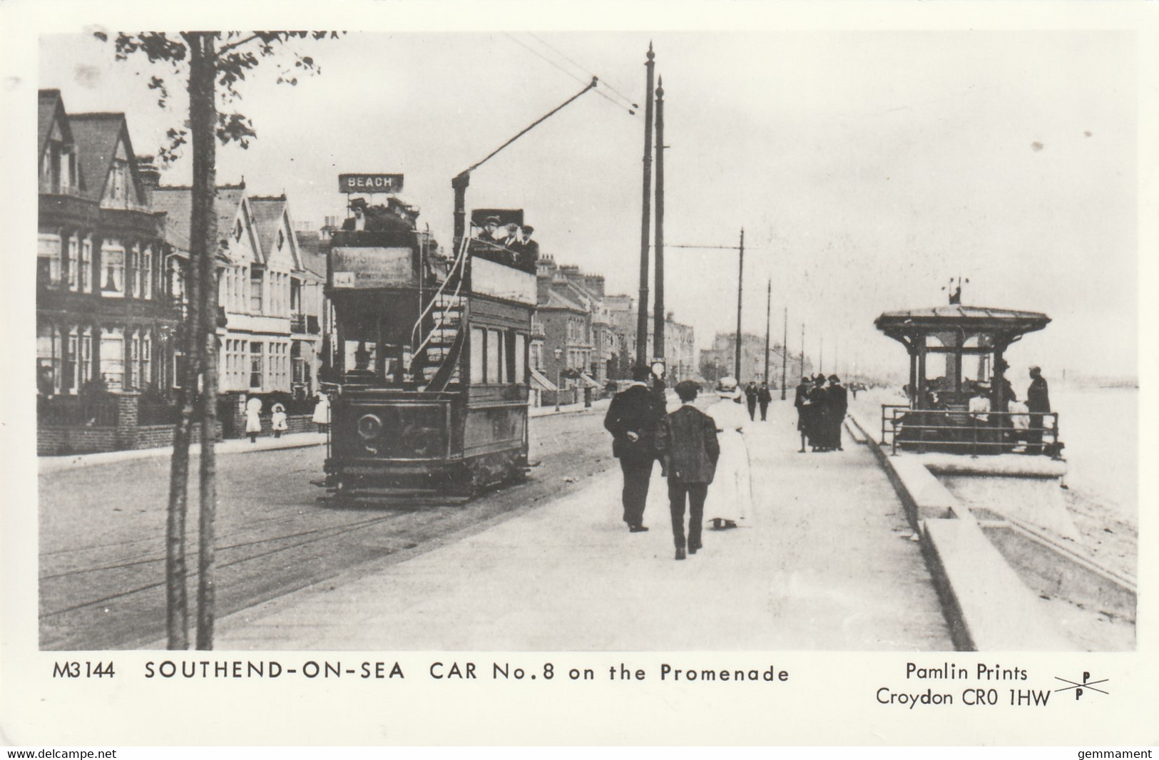 SOUTHEND ON SEA -CAR NO 8 ON ESPLANADE - Southend, Westcliff & Leigh