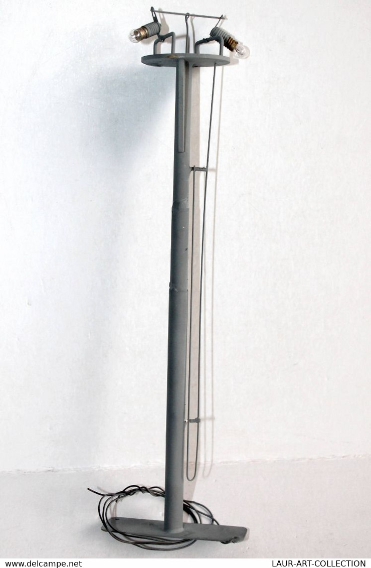 LAMPADAIRE REVERBERE LUMINAIRE ELECTRIQUE - HO H:24cm TOUR D'ÉCLAIRAGE MINIATURE TRAIN - MODELISME FERROVIAIRE (1712.83) - Elektr. Zubehör