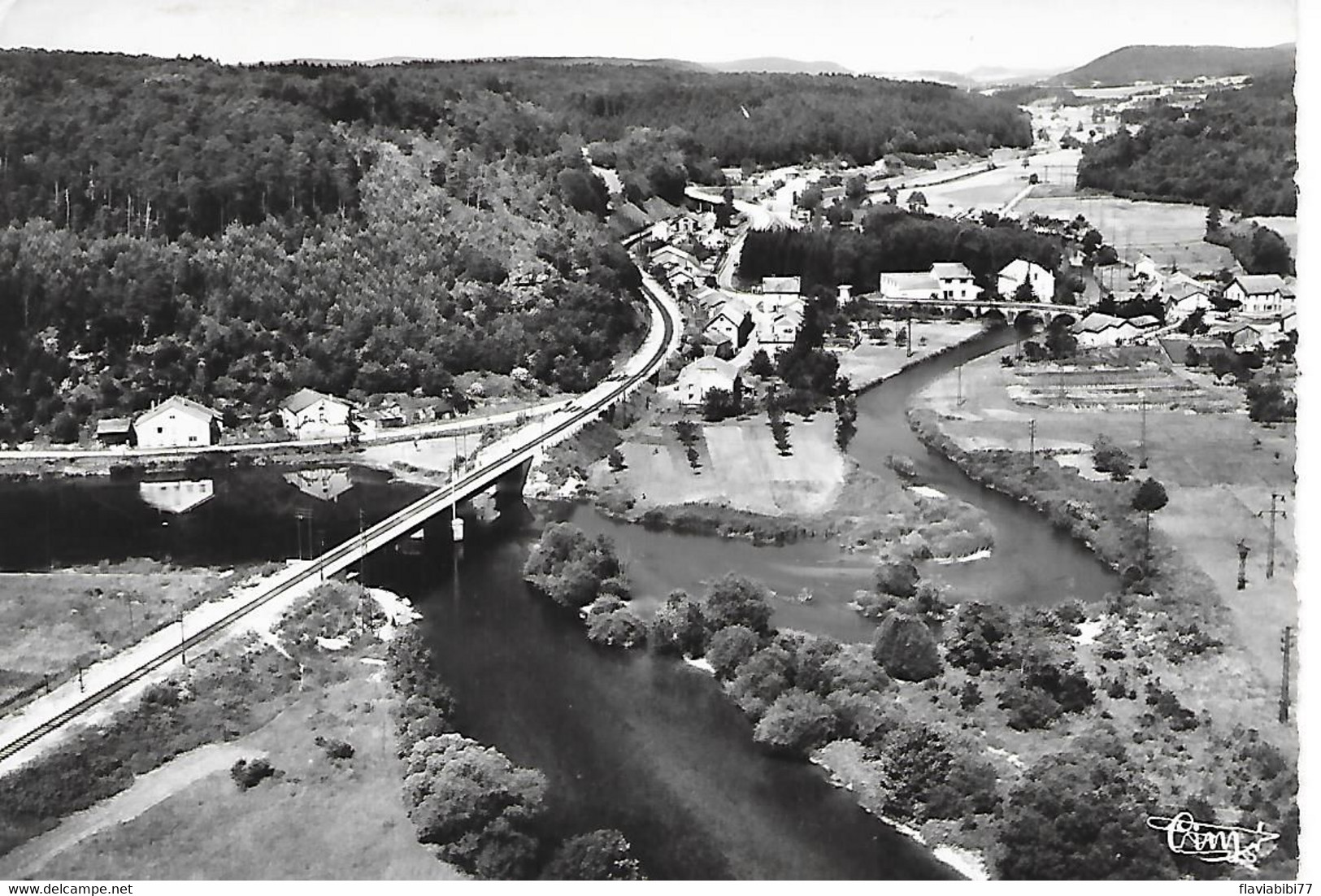 POUXEUX  ( 88 ) - Vue Générale   (C. P. S. M -Gd -Ft ) - Pouxeux Eloyes