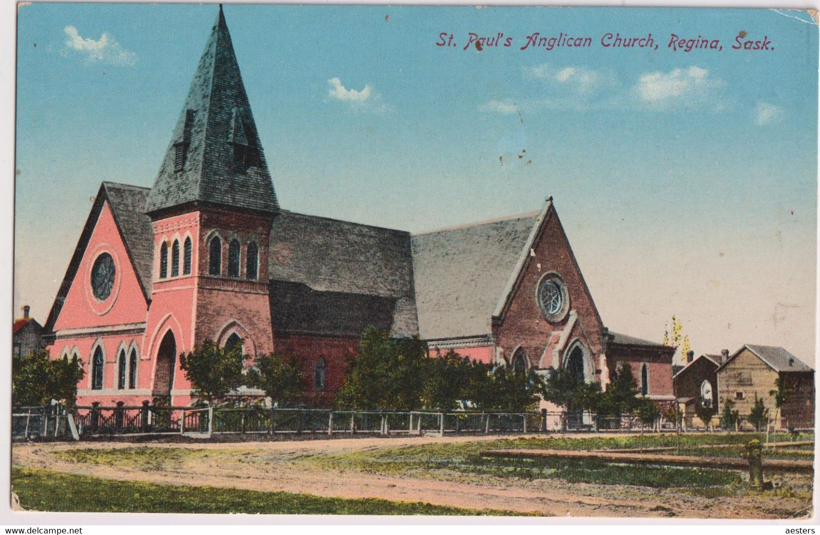 Regina; St. Paul's, Anglican Church - Written. - Regina