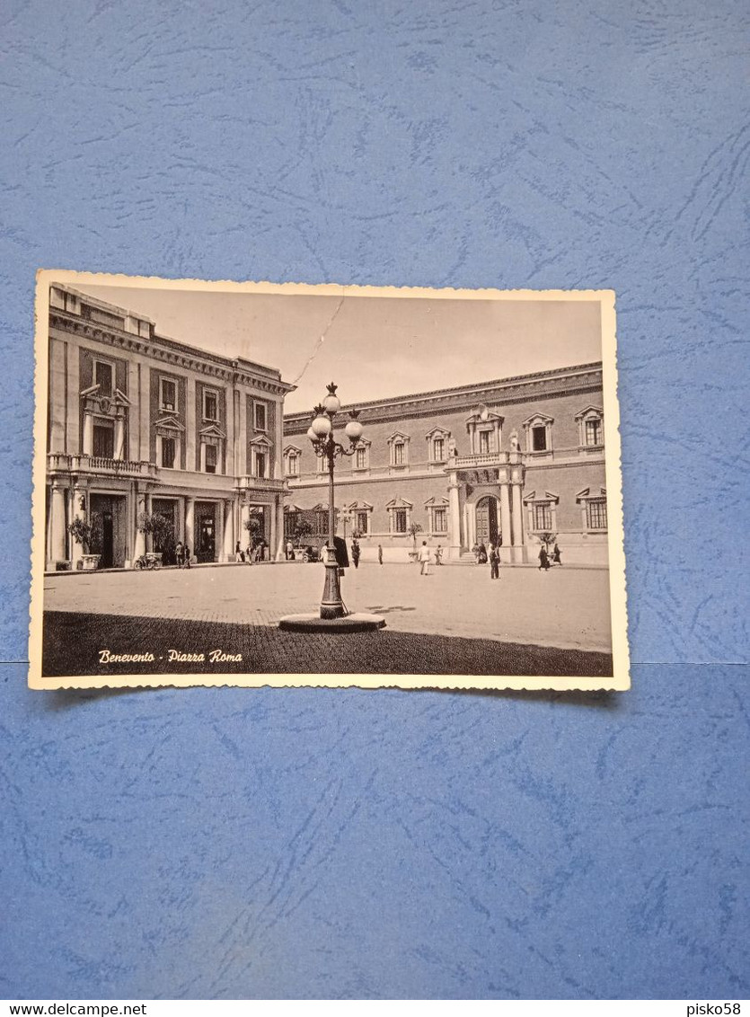 Italia-benevento-piazza Roma-fg-1957 - Benevento