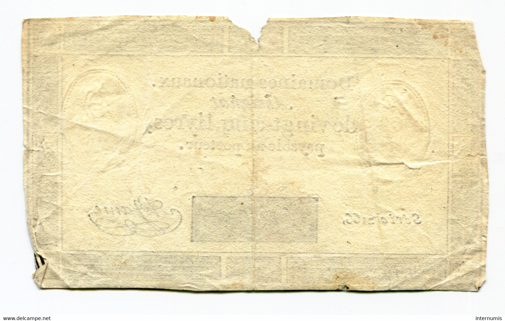 France, Assignat De Vignt-Cinq Livres, , Loi Du 6 Juin 1793, N° : Série 2166., TB (F), Ass-43a, P-A71 - ...-1889 Anciens Francs Circulés Au XIXème