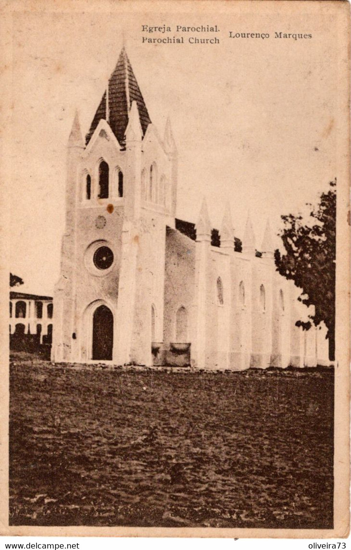 MOÇAMBIQUE - LOURENÇO MARQUES - Egreja Parochial - Mozambique