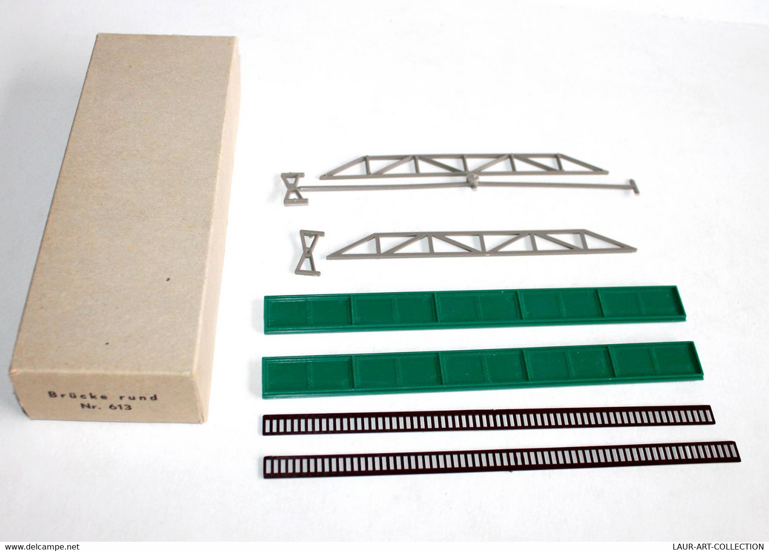 HOFFMANN - PONT TABLIER DROIT - N°613, ECH: HO, MAQUETTE MINIATURE TRAIN - NEUF - MODELISME FERROVIAIRE (1712.89) - Decorazione