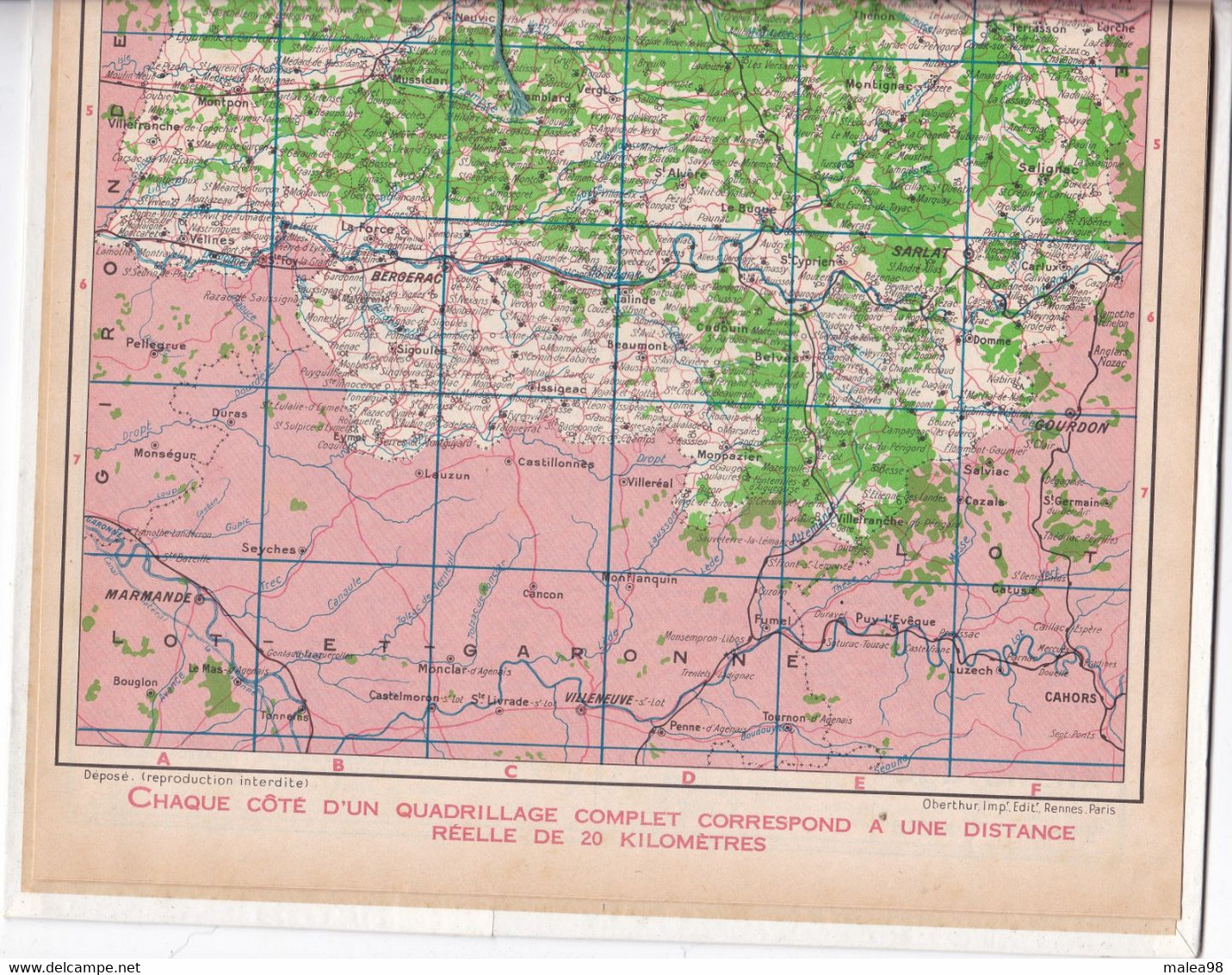 ALMANACH  DES PTT ,  DOUBLE ,,,,1962 DORDOGNE ,FETES A SOUHAITER,,,  INDICATEUR DES PTT ,TABLE DE CALCUL ,,,CARTE  _ , - Grand Format : 1961-70