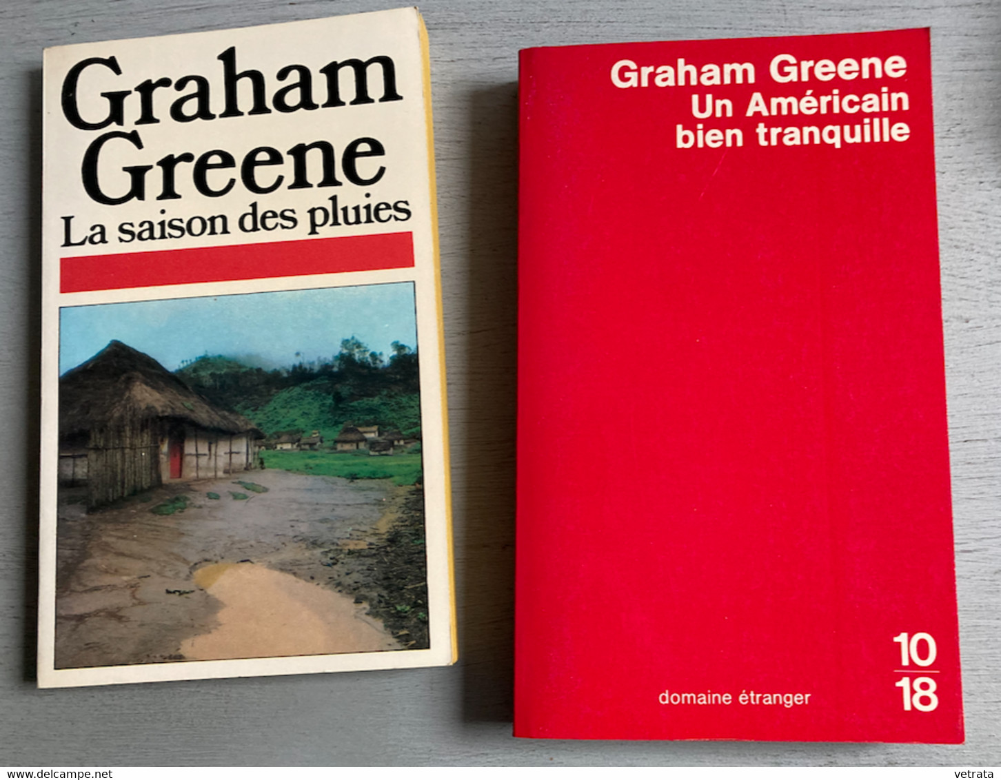 6 Livres De Graham Greene Format Poche (Tueur à Gages-Le 3ème Homme-Une Sorte De Vie-Le Ministère De La Peur-La Saison D - Lots De Plusieurs Livres