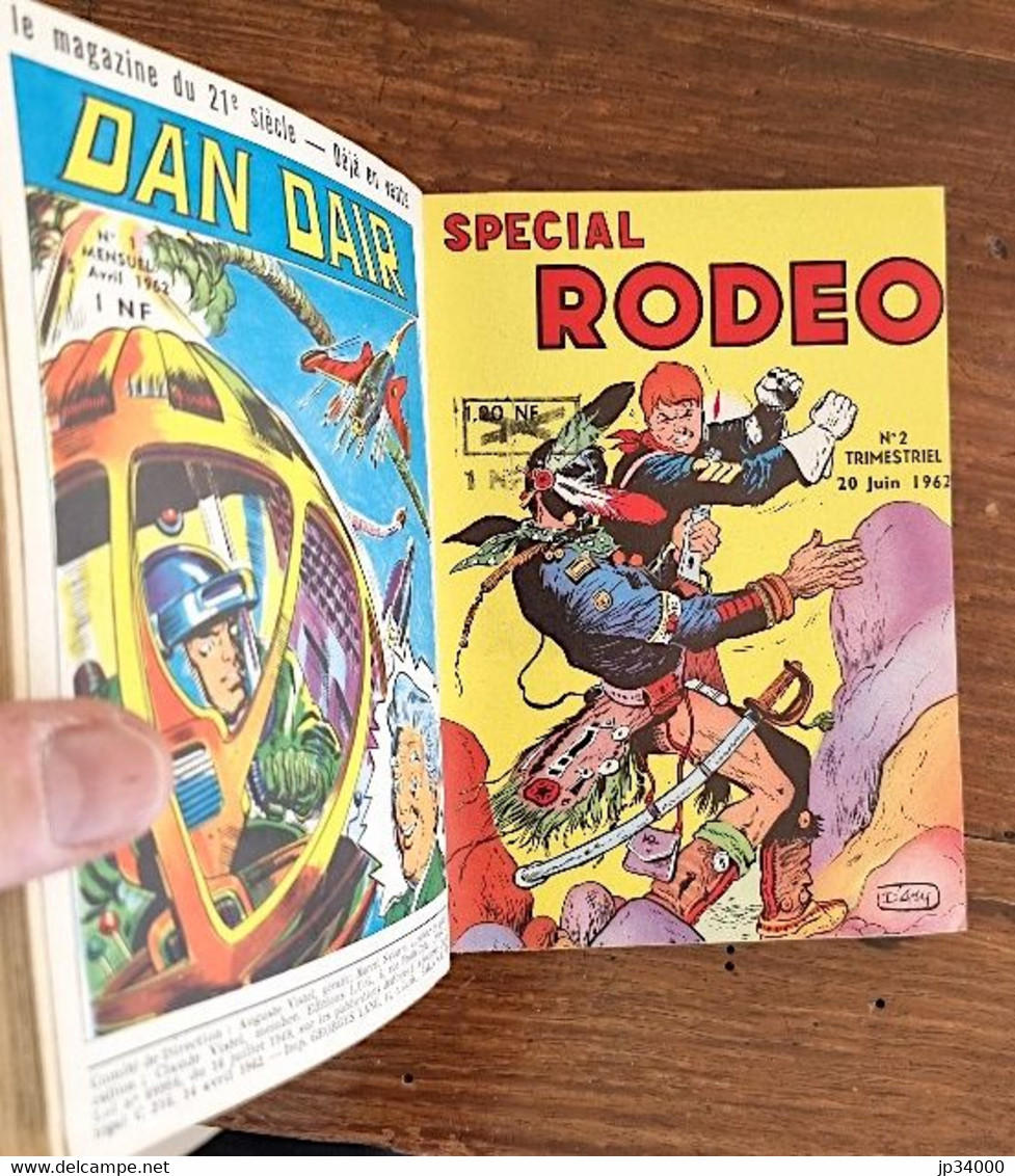 Spécial Rodéo. Reliure éditeur N°1 (Contient Les N° 1 Et 2 Manque Le 3) 1962. Editions LUG - Rodeo