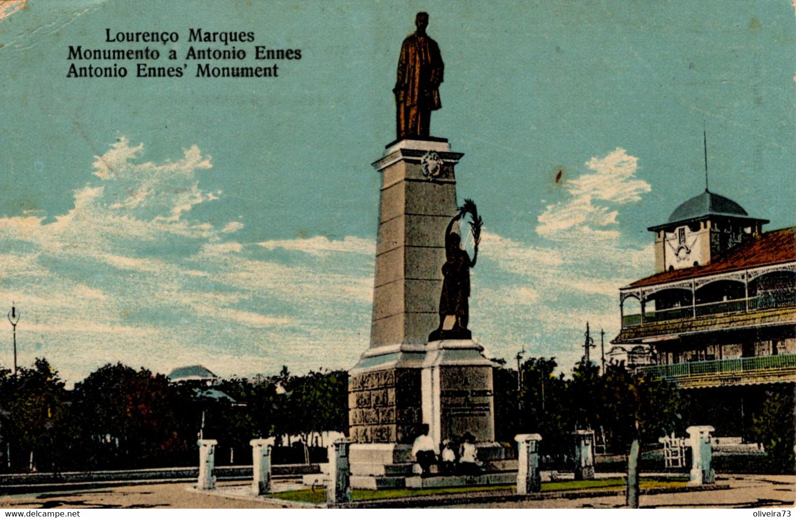 MOÇAMBIQUE - LOURENÇO MARQUES - Monumento A Antonio Ennes - Mozambique