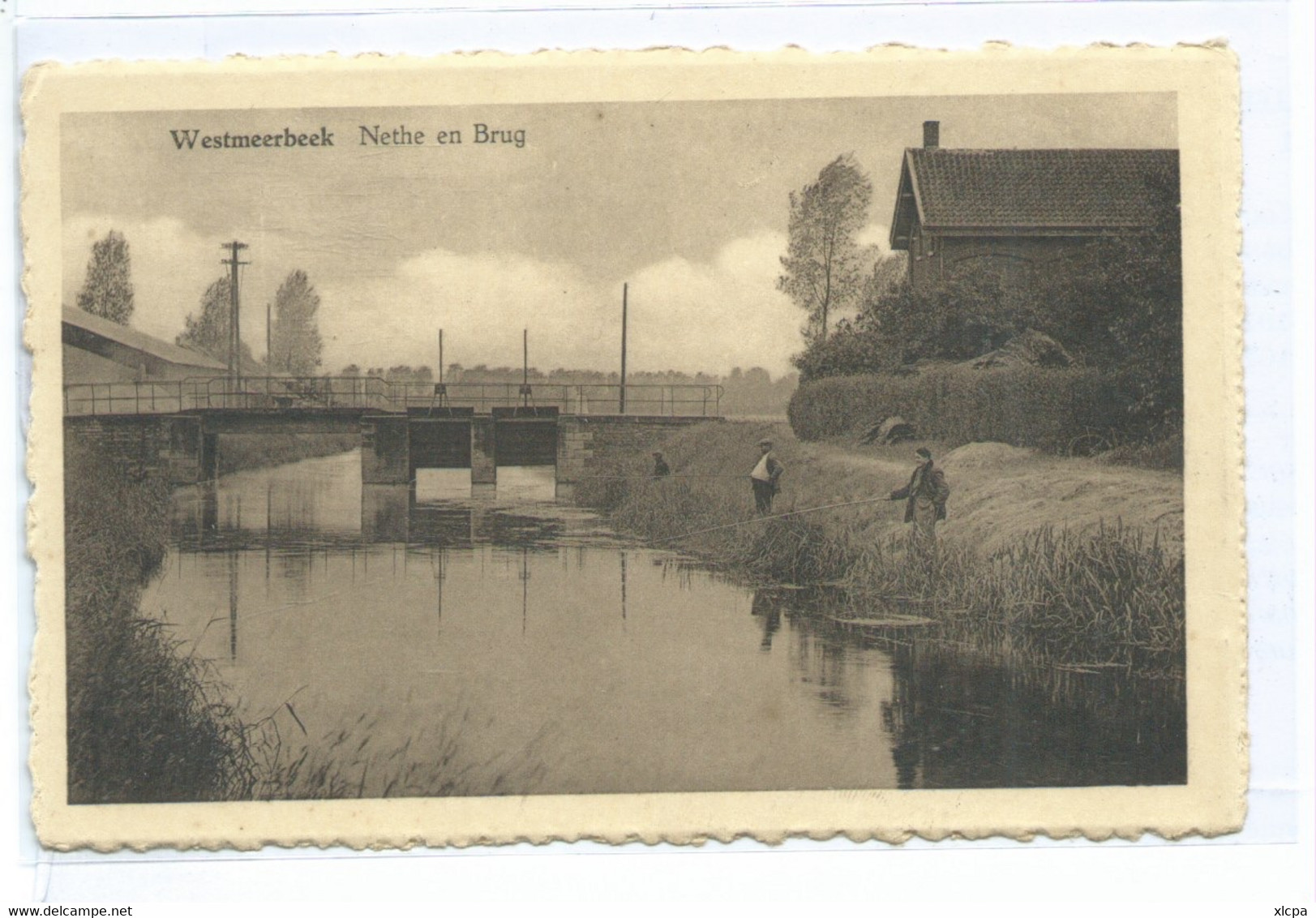 Westmeerbeek Nethe En Brug ( Pêcheur ) - Hulshout