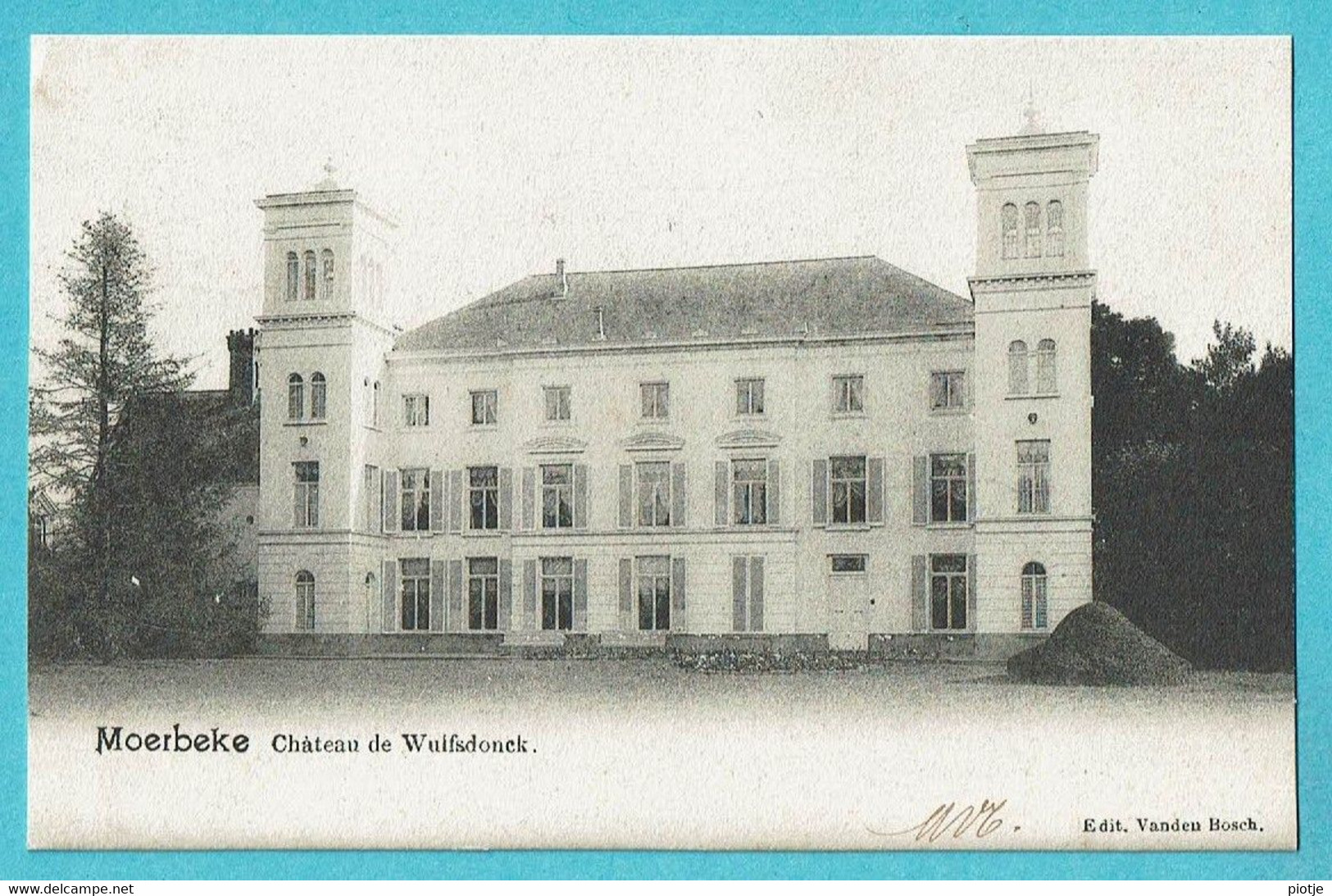 * Moerbeke Waas - Waasland (Oost Vlaanderen) * (Edit Vanden Bosch) Chateau De Wulfsdonck, Kasteel, Schloss, TOP - Moerbeke-Waas