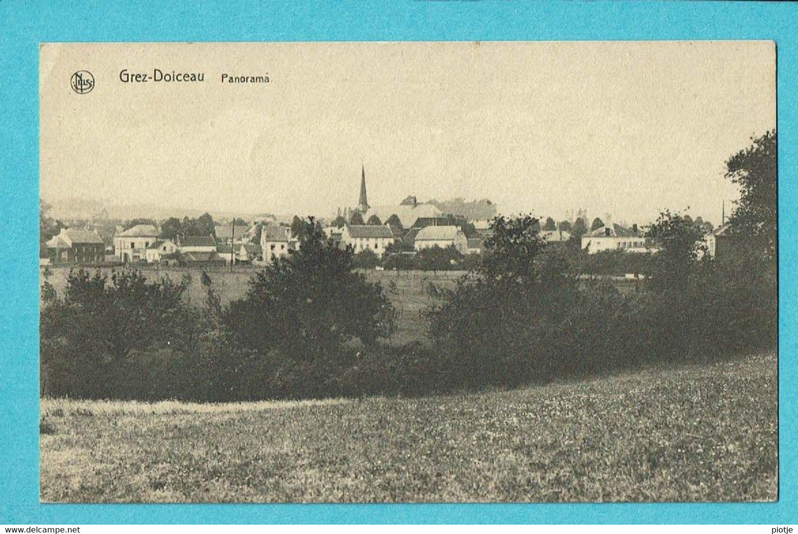 * Grez Doiceau - Graven (Brabant Wallon) * (Nels, Imprimerie Léon Michaux) Panorama, Vue Générale, Old, Rare - Graven