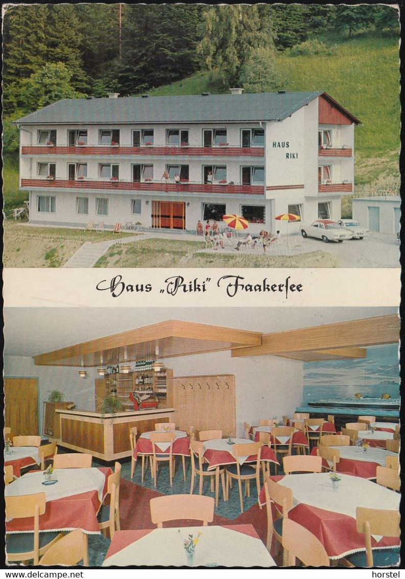 Austria - 9582 Latschach - Faaker See - Haus "Riki" - Cars - Opel Rekord - Nice Stamp - Faakersee-Orte