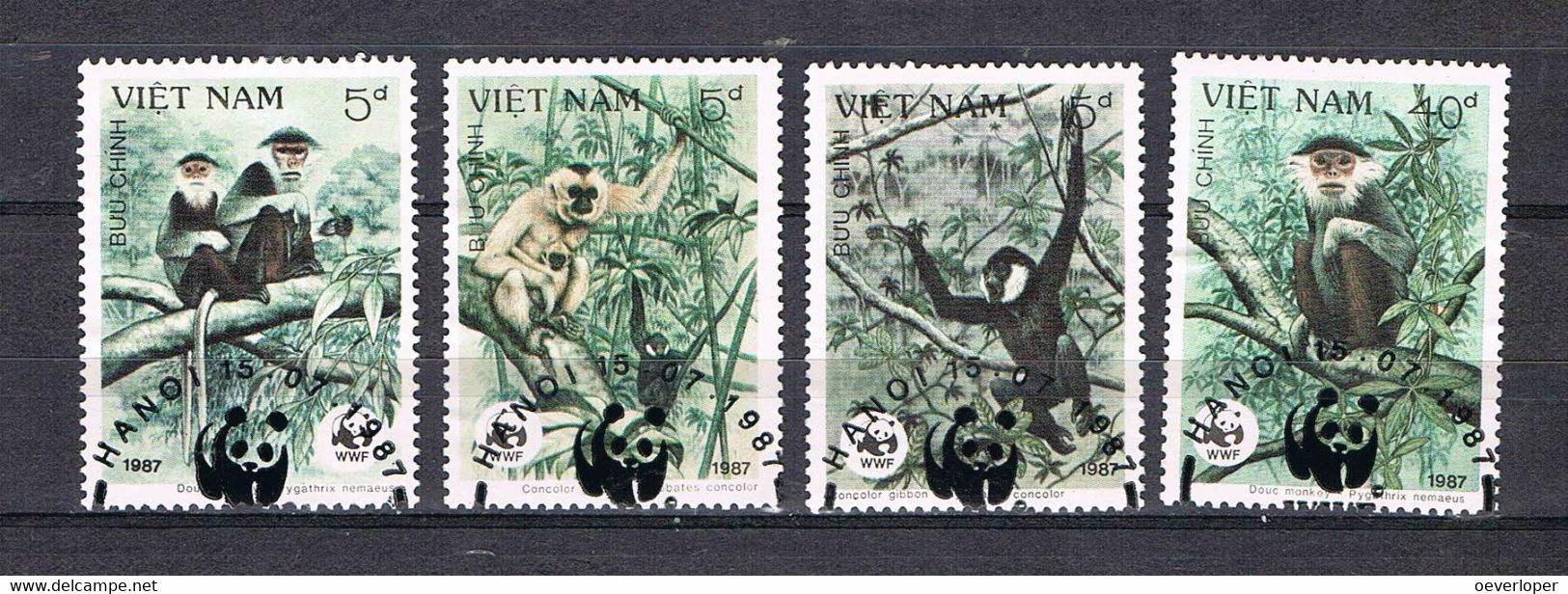 WWF Vietnam Monkey 1987 Used - Usados