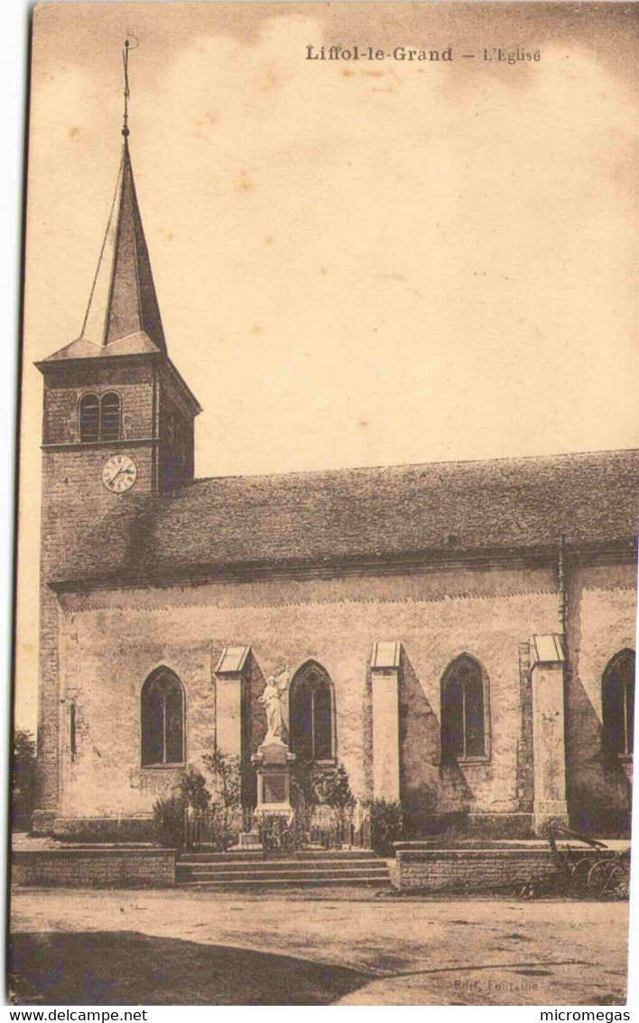 88 - LIFFOL-le-GRAND - L'Eglise - Liffol Le Grand