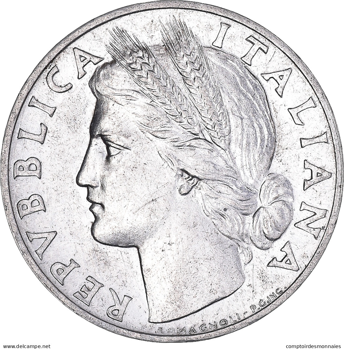 Monnaie, Italie, Lira, 1949, Rome, SUP, Aluminium, KM:87 - 1 Lira